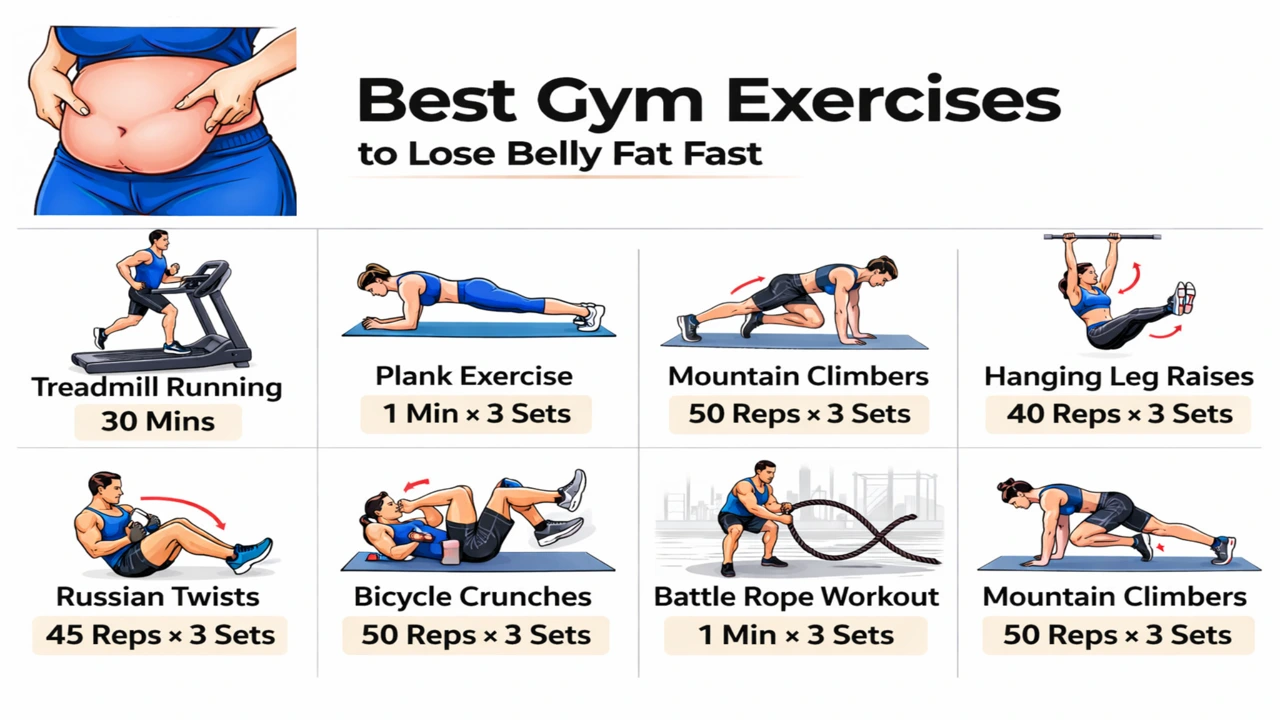  Best Belly Fat Exercises to Burn Stubborn Fat | FitClub 