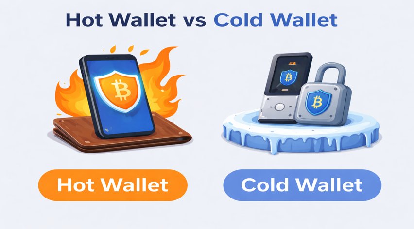 Hot Wallet vs Cold Wallet – Complete Comparison